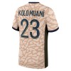 Camiseta de fútbol Paris Saint-Germain Kolo Muani 23 Cuarta Equipación Jordan 23-24 - Hombre